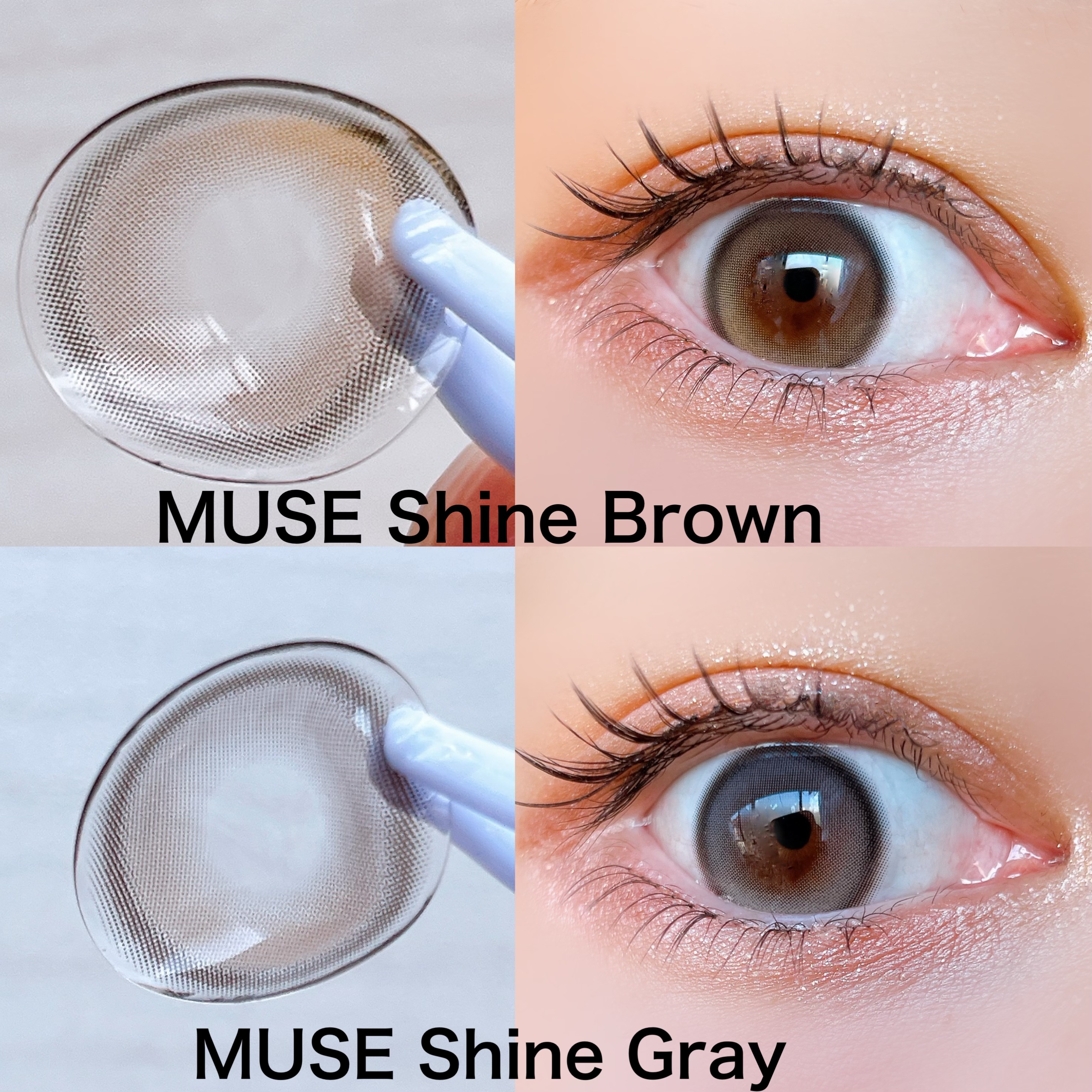 MUSE 1month/OLENS/１ヶ月（１MONTH）カラコンを使ったクチコミ（2枚目）