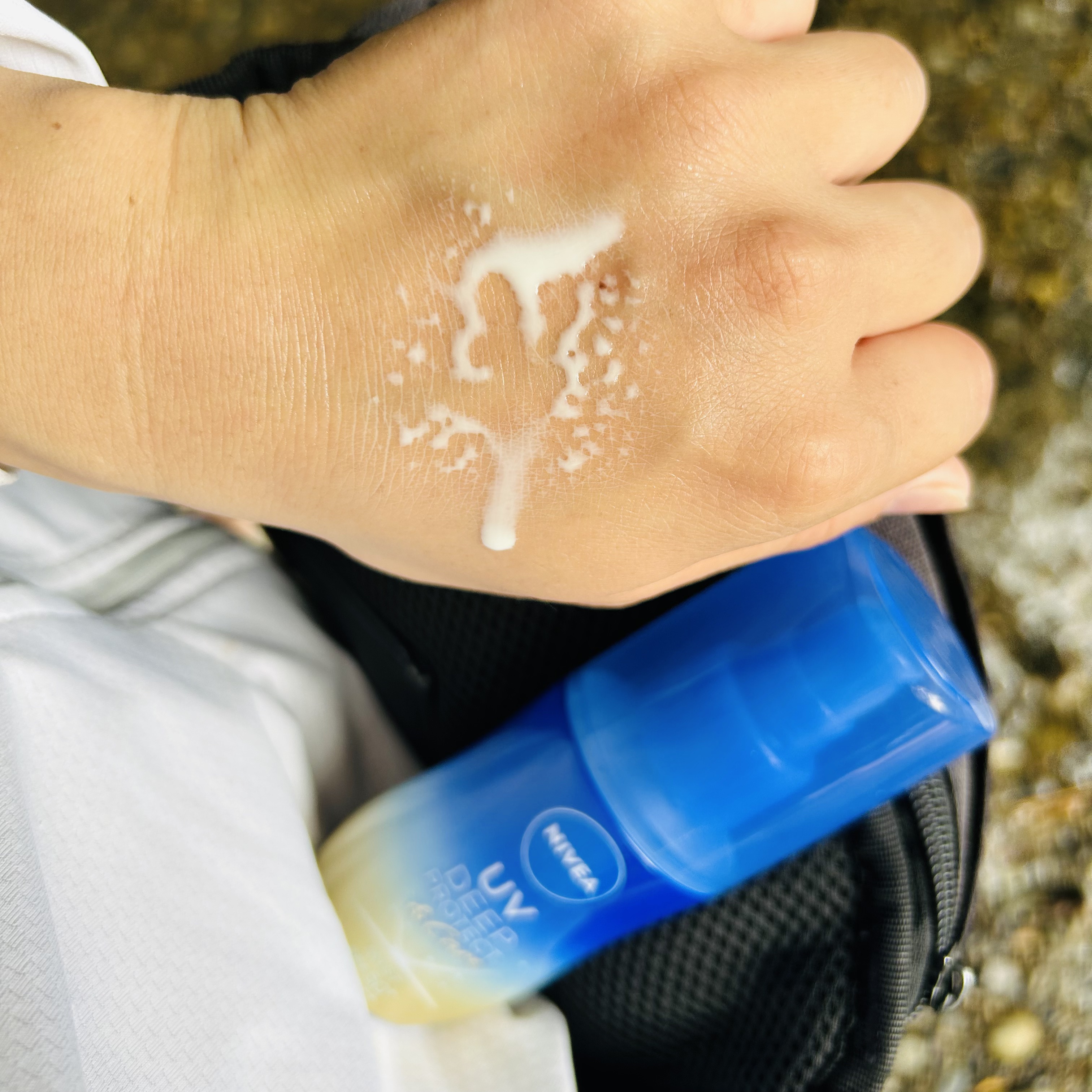 ニベアUV ディーププロテクト＆ケア ミルクミスト/ニベア/日焼け止めミスト・スプレーを使ったクチコミ（2枚目）