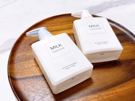 モイストヴェール シャンプー/トリートメント<無香料>/MILK./市販シャンプーを使ったクチコミ(1枚目)