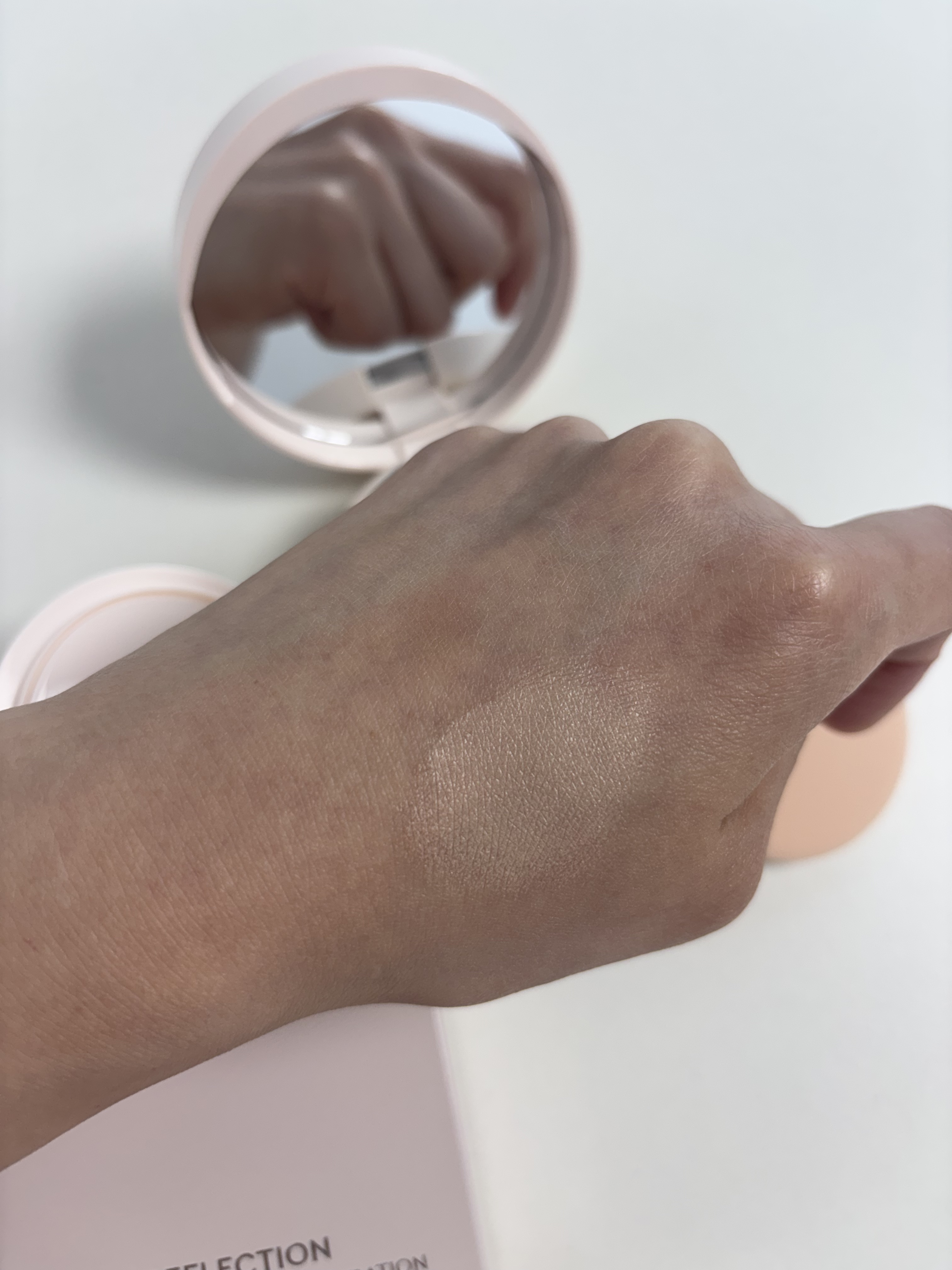 リフレクション スキン グロウ クッション ファンデーション/HERA/クッションファンデーションを使ったクチコミ（3枚目）