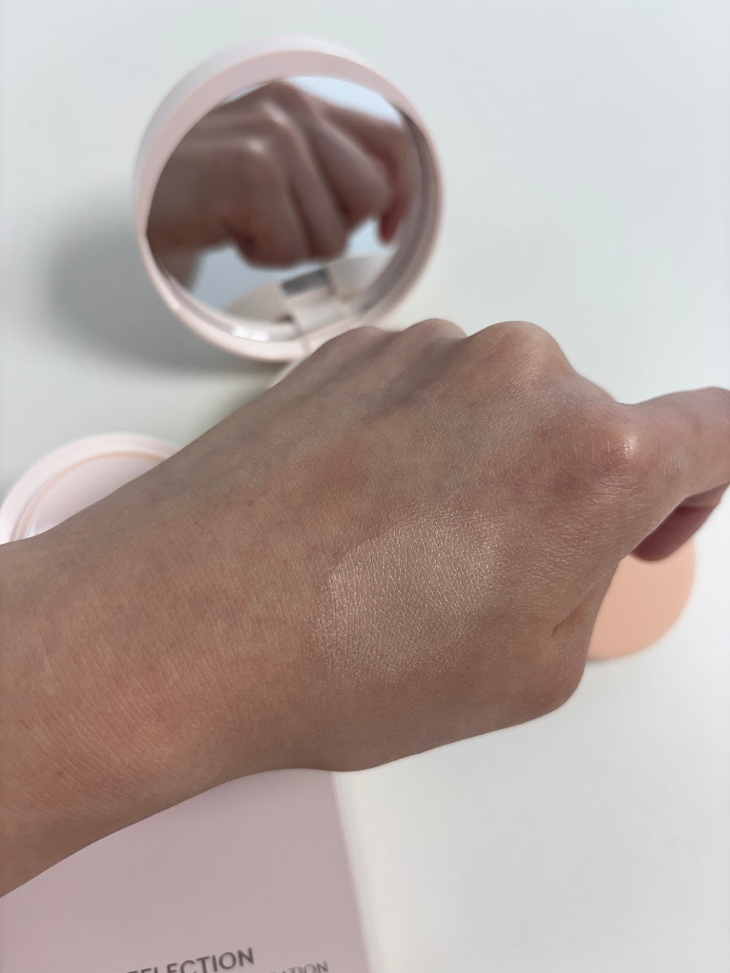 リフレクション スキン グロウ クッション ファンデーション/HERA/クッションファンデーションを使ったクチコミ(3枚目)