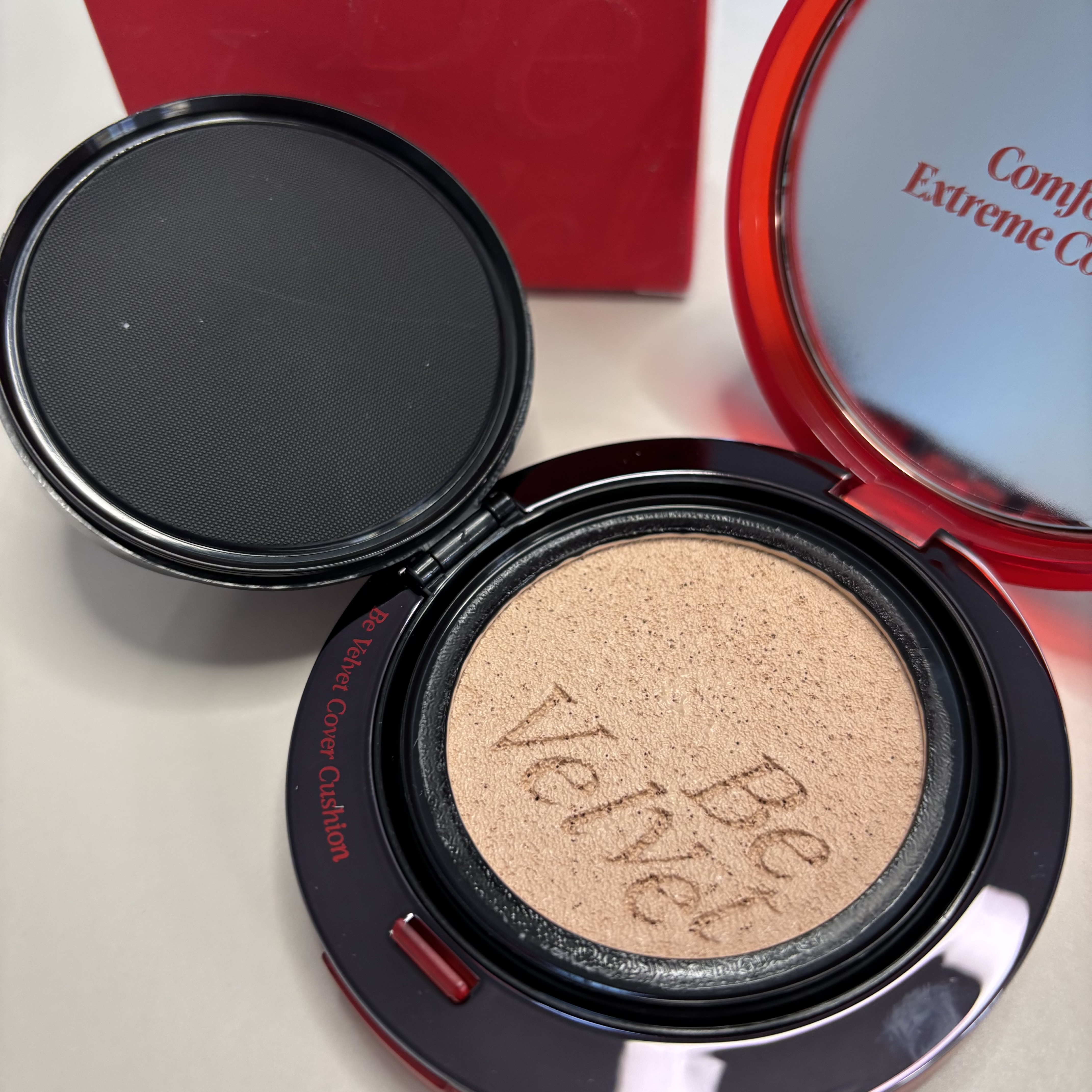 ビーベルベットカバークッション/espoir/クッションファンデーションを使ったクチコミ（1枚目）