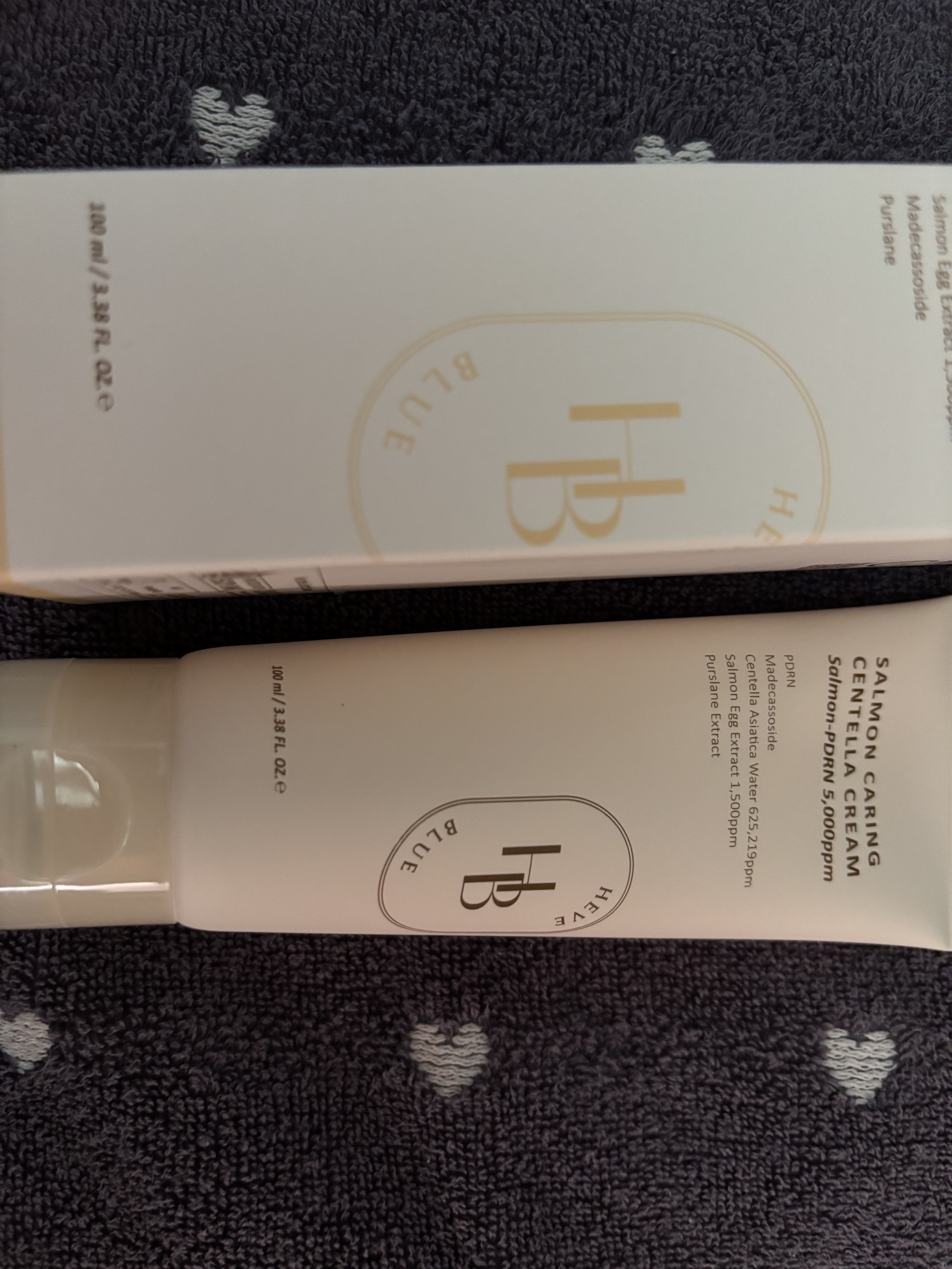 サーモン ケアリング センテラ クリーム /Heve Blue/フェイスクリームを使ったクチコミ（1枚目）