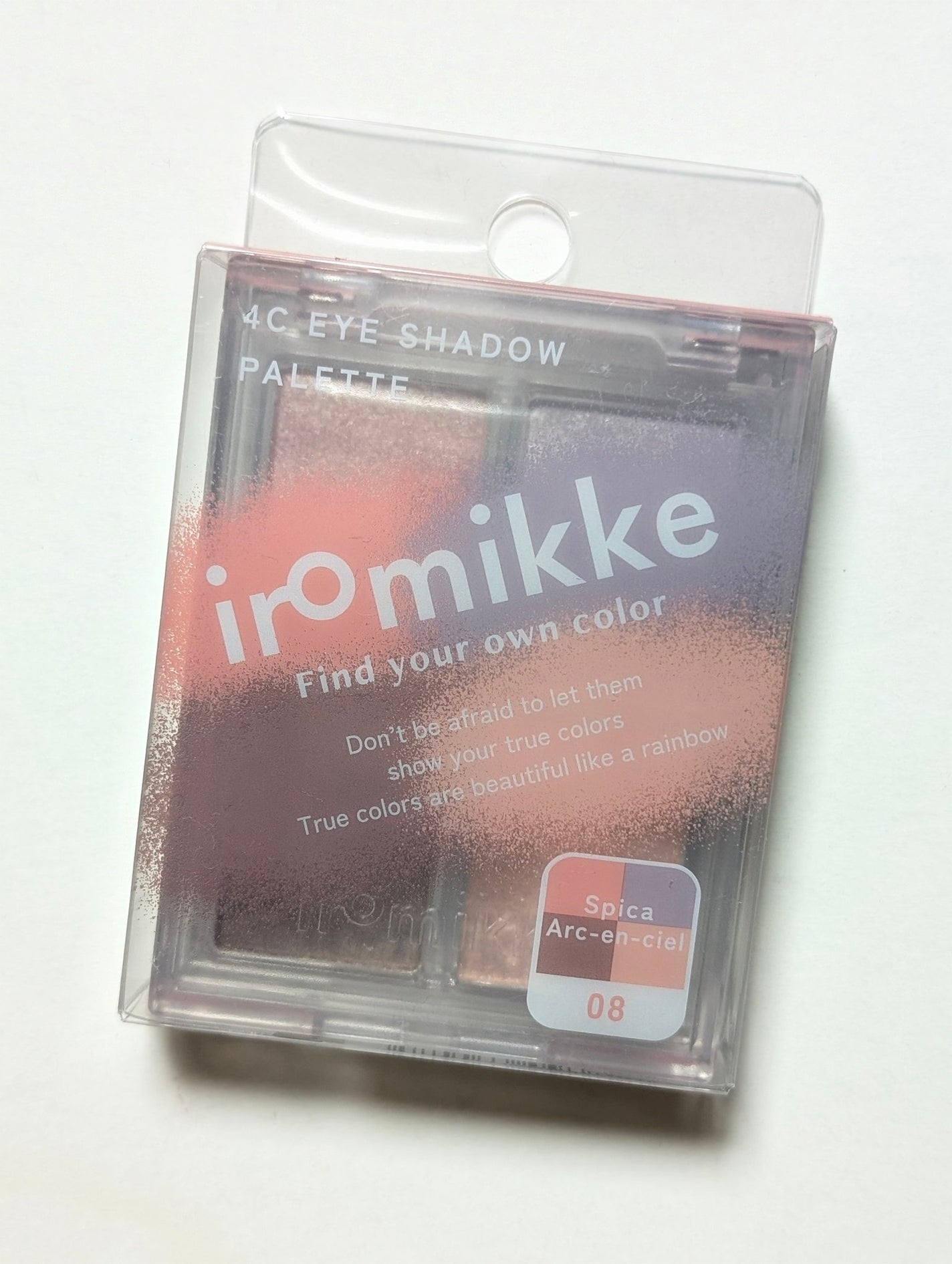 イロミッケ 4色アイシャドウパレット/iromikke/アイシャドウパレットを使ったクチコミ(4枚目)