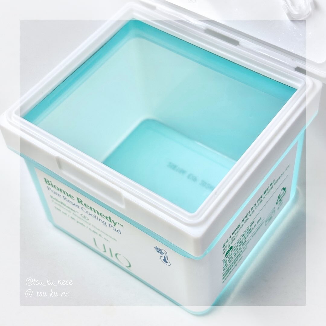 バイオームレメディポアリセットクーリングパッド/UIQ/トナーパッドを使ったクチコミ(1枚目)