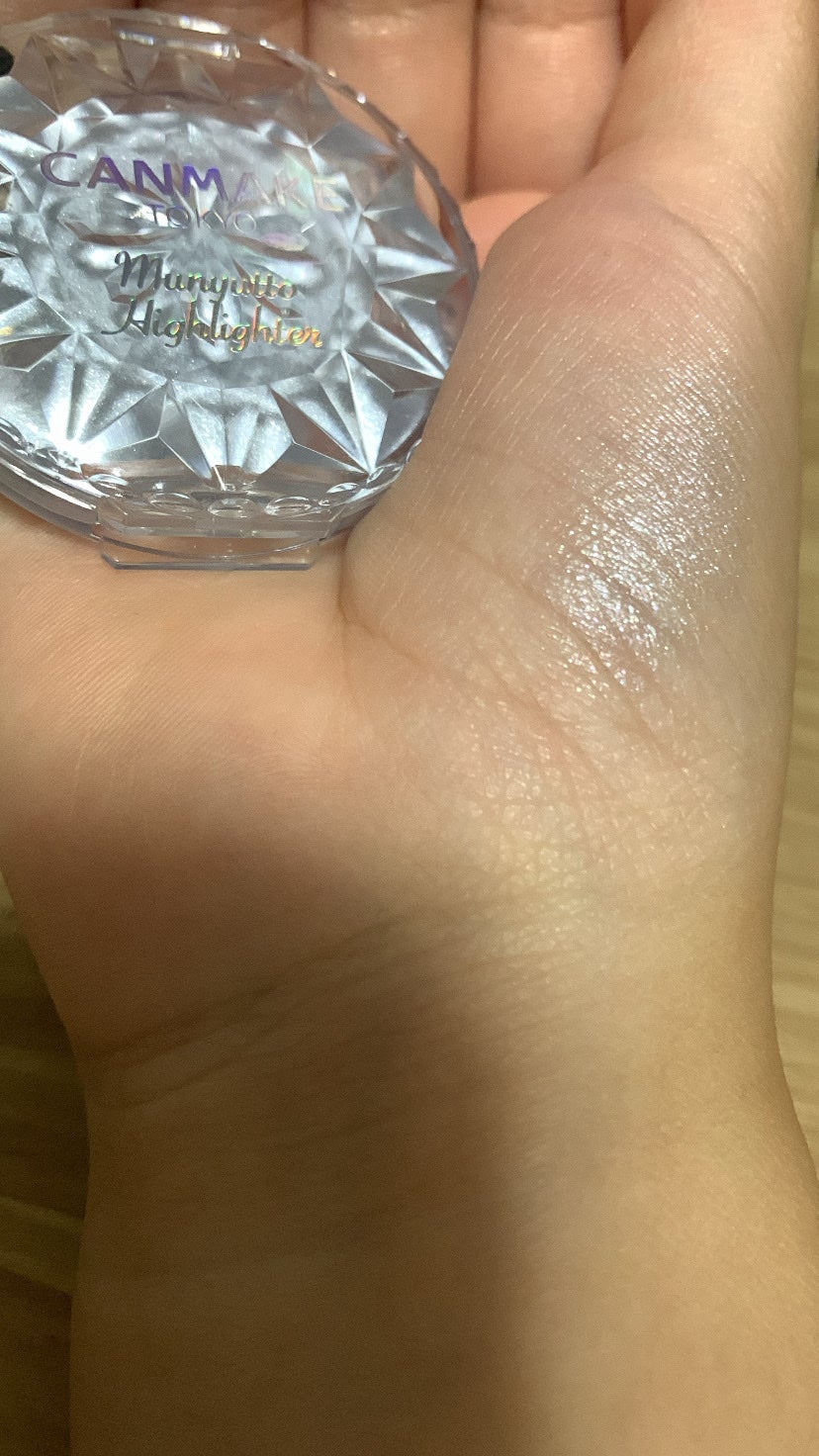 むにゅっとハイライター/キャンメイク/クリームハイライトを使ったクチコミ(1枚目)