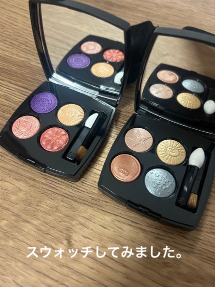 レ キャトル オンブル ブトン/CHANEL/アイシャドウパレットを使ったクチコミ(1枚目)