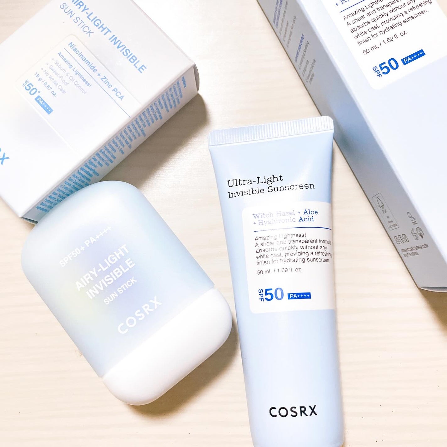 ウルトラライト透明UVクリーム/COSRX/日焼け止めクリームを使ったクチコミ(1枚目)