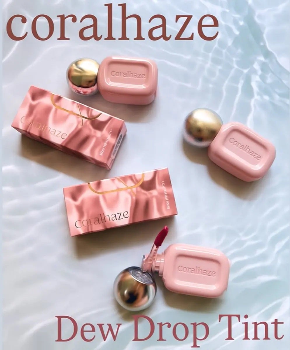 デュー ドロップ ティント/Coralhaze/リップティントを使ったクチコミ(1枚目)