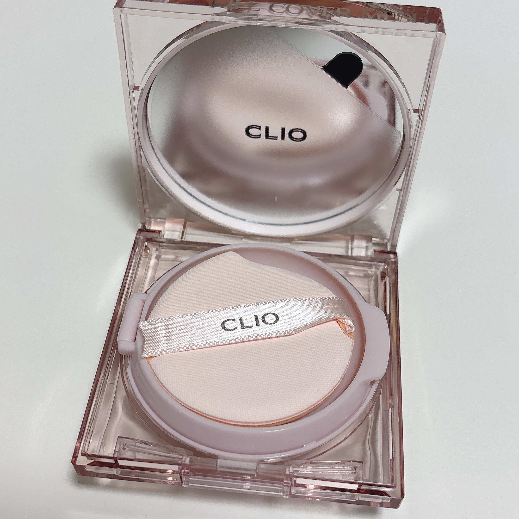 キル カバー メッシュ グロウ クッション 02 LINGERIE/CLIO/クッションファンデーションを使ったクチコミ（2枚目）