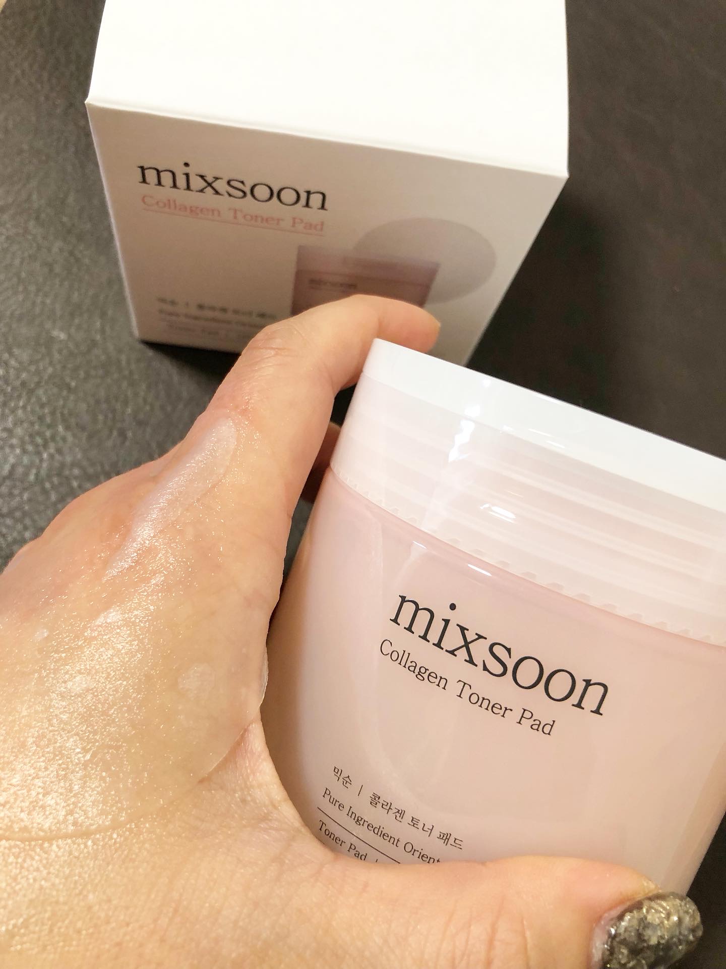 コラーゲントナーパッド/mixsoon/トナーパッドを使ったクチコミ（3枚目）