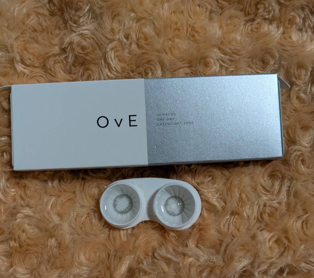 OvE（オヴィ） 1day OvE 1/OvE/ワンデー（１DAY）カラコンを使ったクチコミ（1枚目）