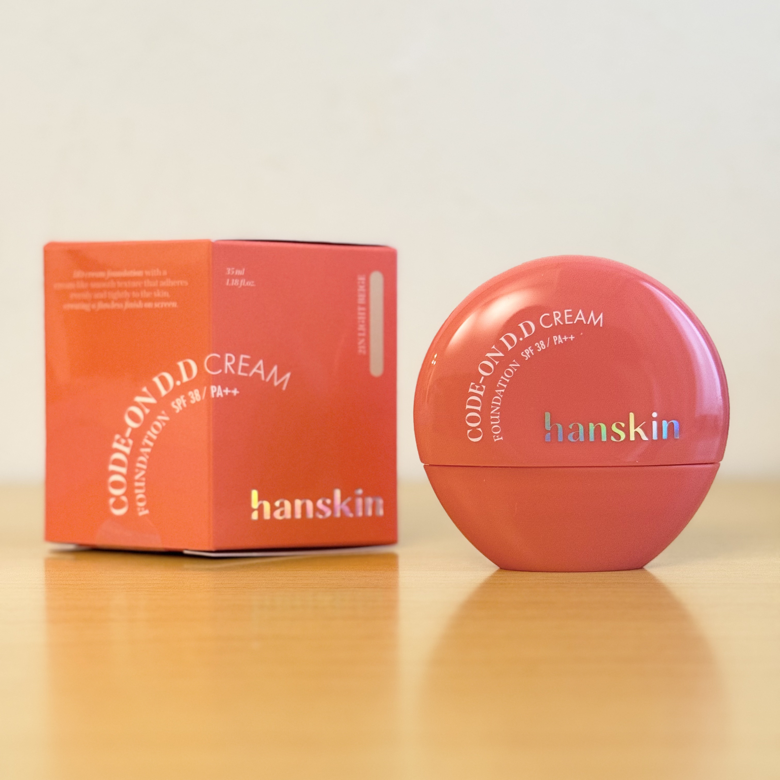 CODEON DDクリームファンデーション/ハンスキン/クリーム・エマルジョンファンデーションを使ったクチコミ（1枚目）