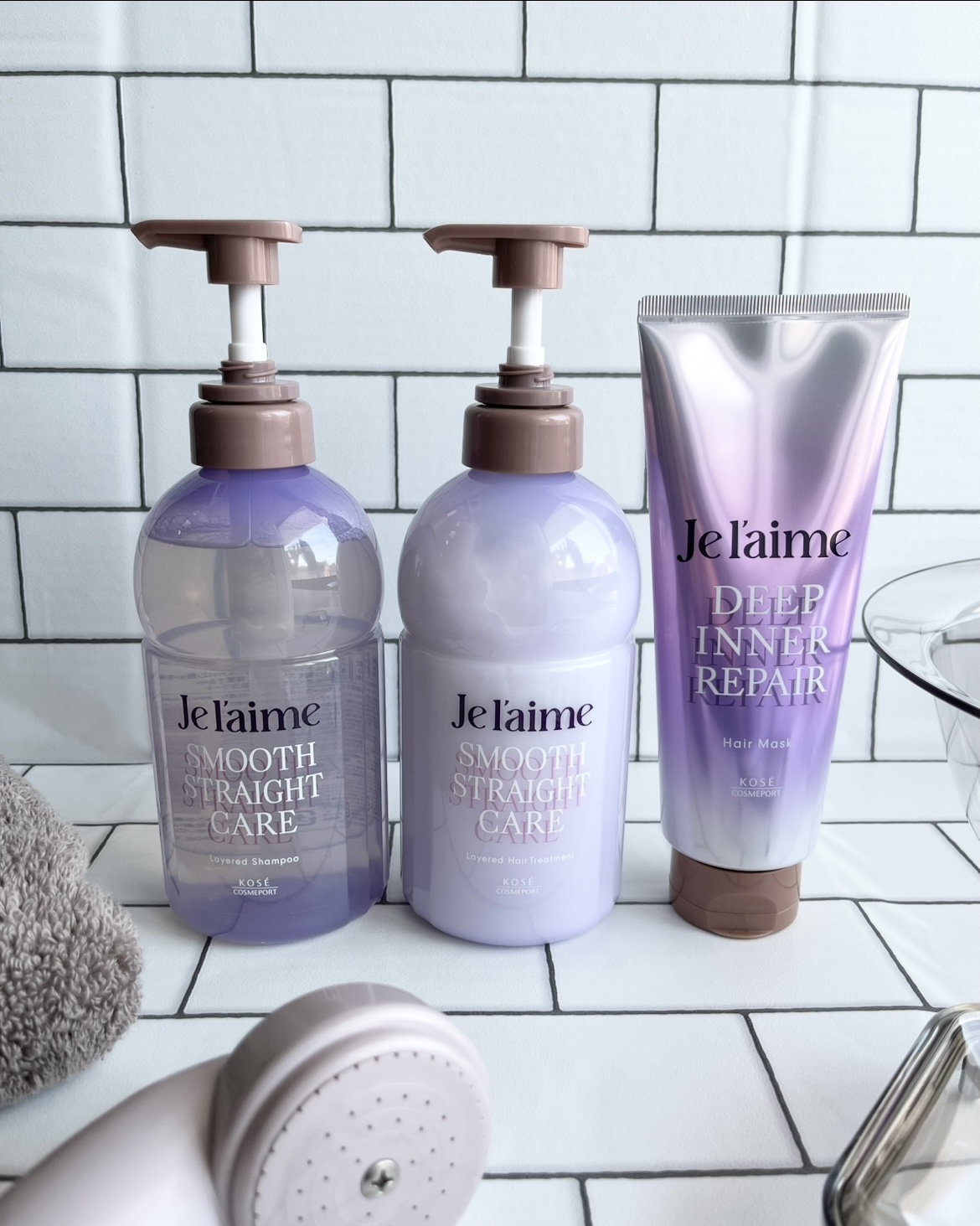 ジュレーム レイヤード シャンプー/ヘアトリートメント（スムースストレートケア）/Je l'aime/市販シャンプーを使ったクチコミ（1枚目）