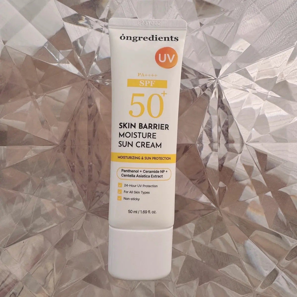 スキンバリアモイスチャーサンクリーム/Ongredients/日焼け止めクリームを使ったクチコミ(1枚目)