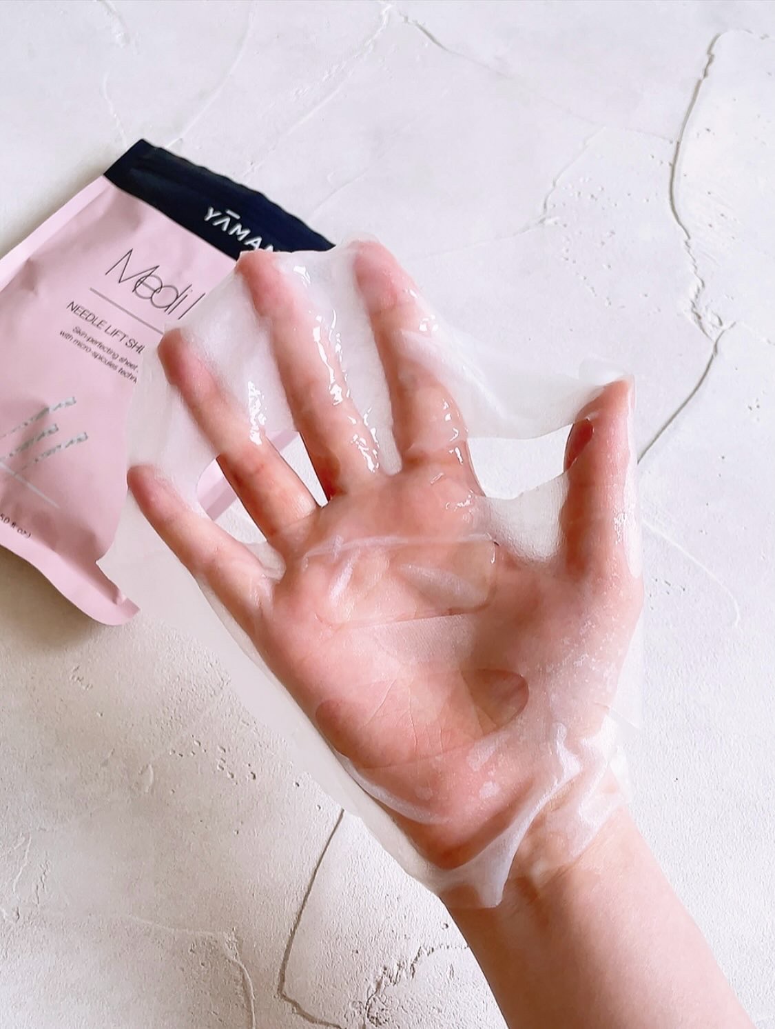 メディリフト ニードルリフトシートマスク/YA-MAN TOKYO JAPAN/シートマスク・パックを使ったクチコミ（3枚目）