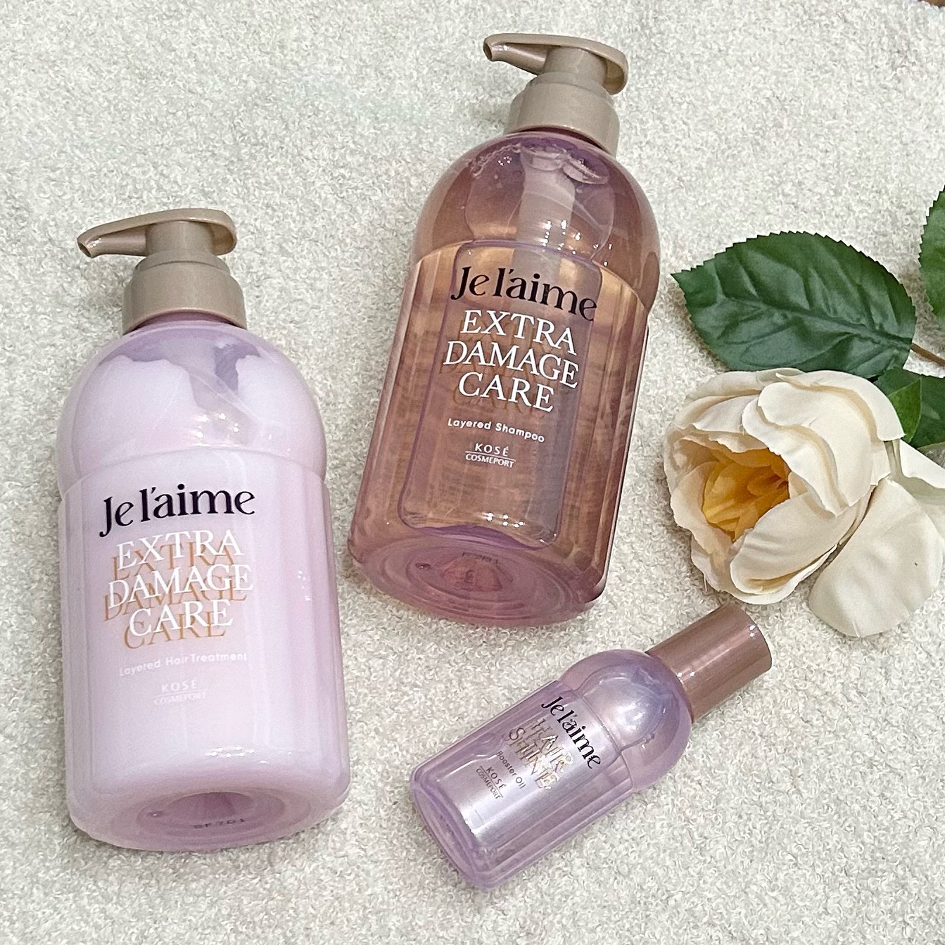 ジュレーム レイヤード シャンプー/ヘアトリートメント （エクストラダメージケア）/Je l'aime/市販シャンプーを使ったクチコミ（1枚目）