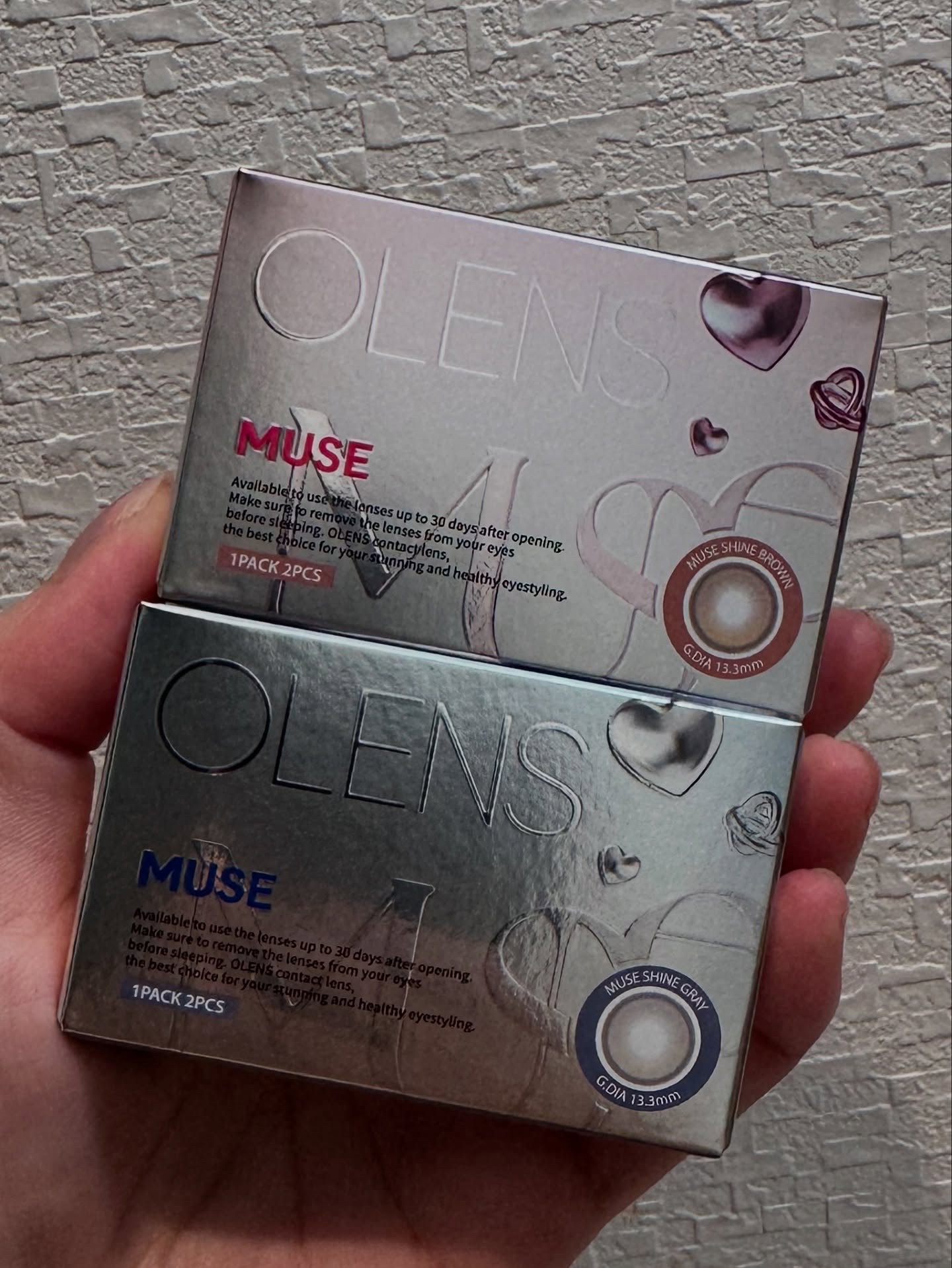 MUSE 1month/OLENS/１ヶ月（１MONTH）カラコンを使ったクチコミ（3枚目）