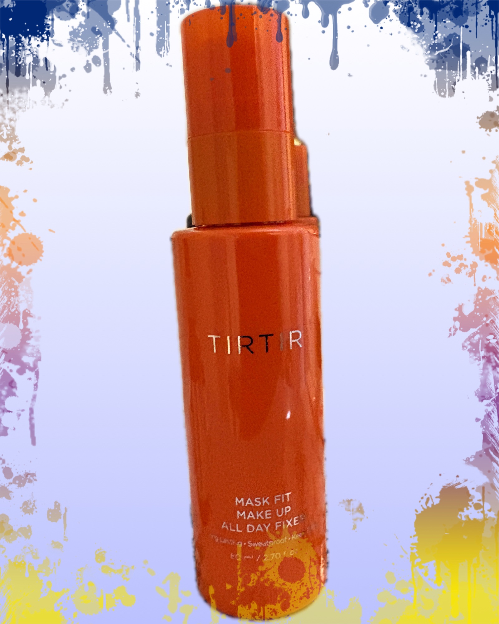 マスクフィットメイクアップオールデイフィクサー/TIRTIR(ティルティル)/フィックスミストを使ったクチコミ（1枚目）