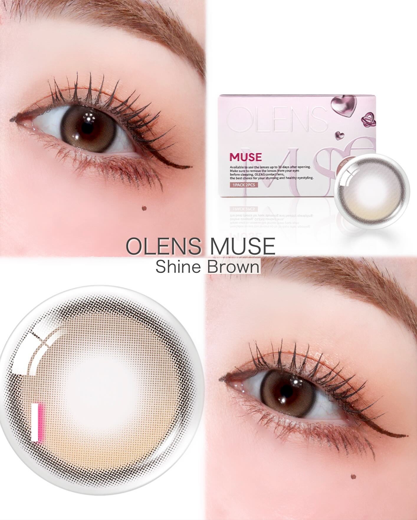 MUSE 1month/OLENS/１ヶ月（１MONTH）カラコンを使ったクチコミ（2枚目）