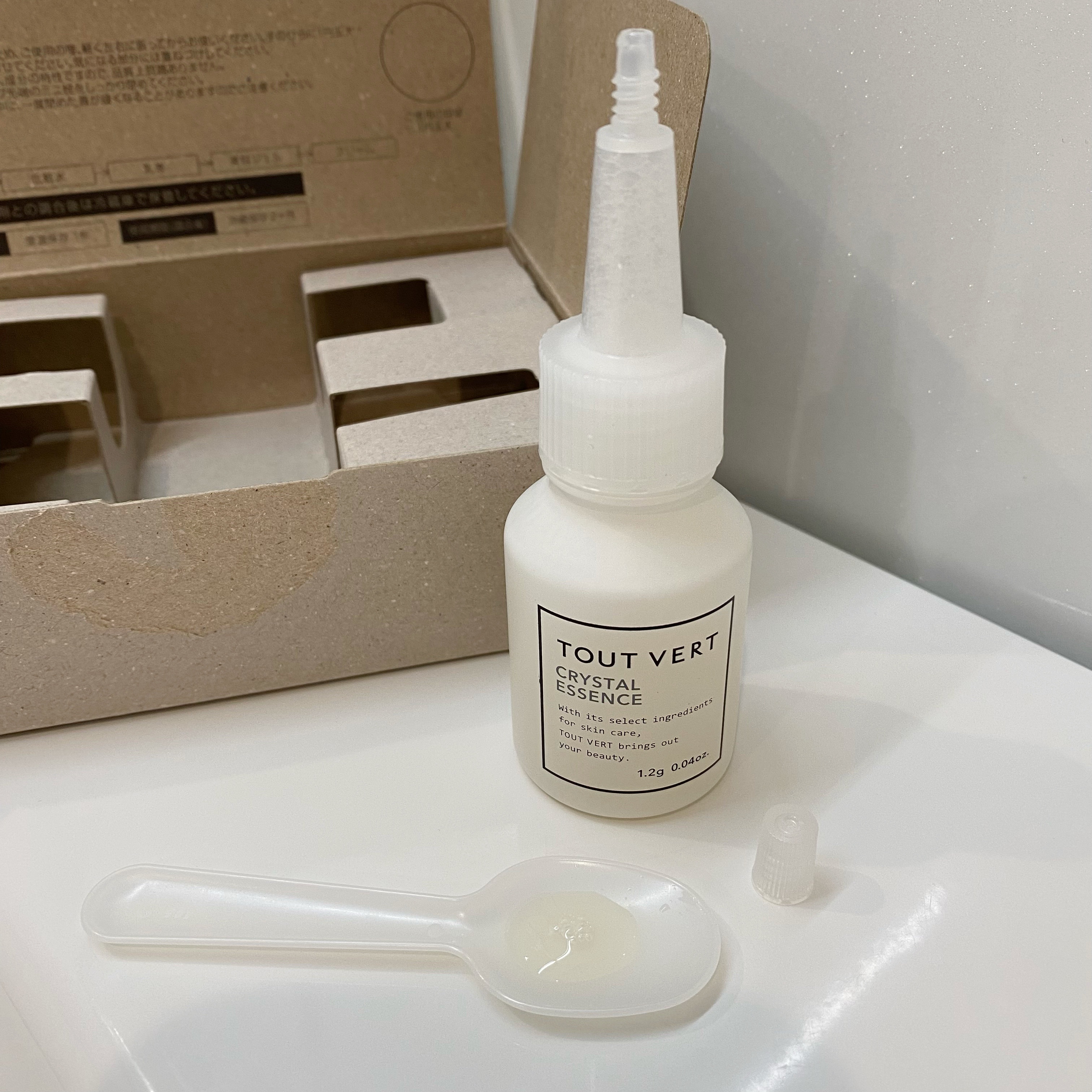 クリスタルエッセンス/TOUT VERT/美容液を使ったクチコミ（3枚目）