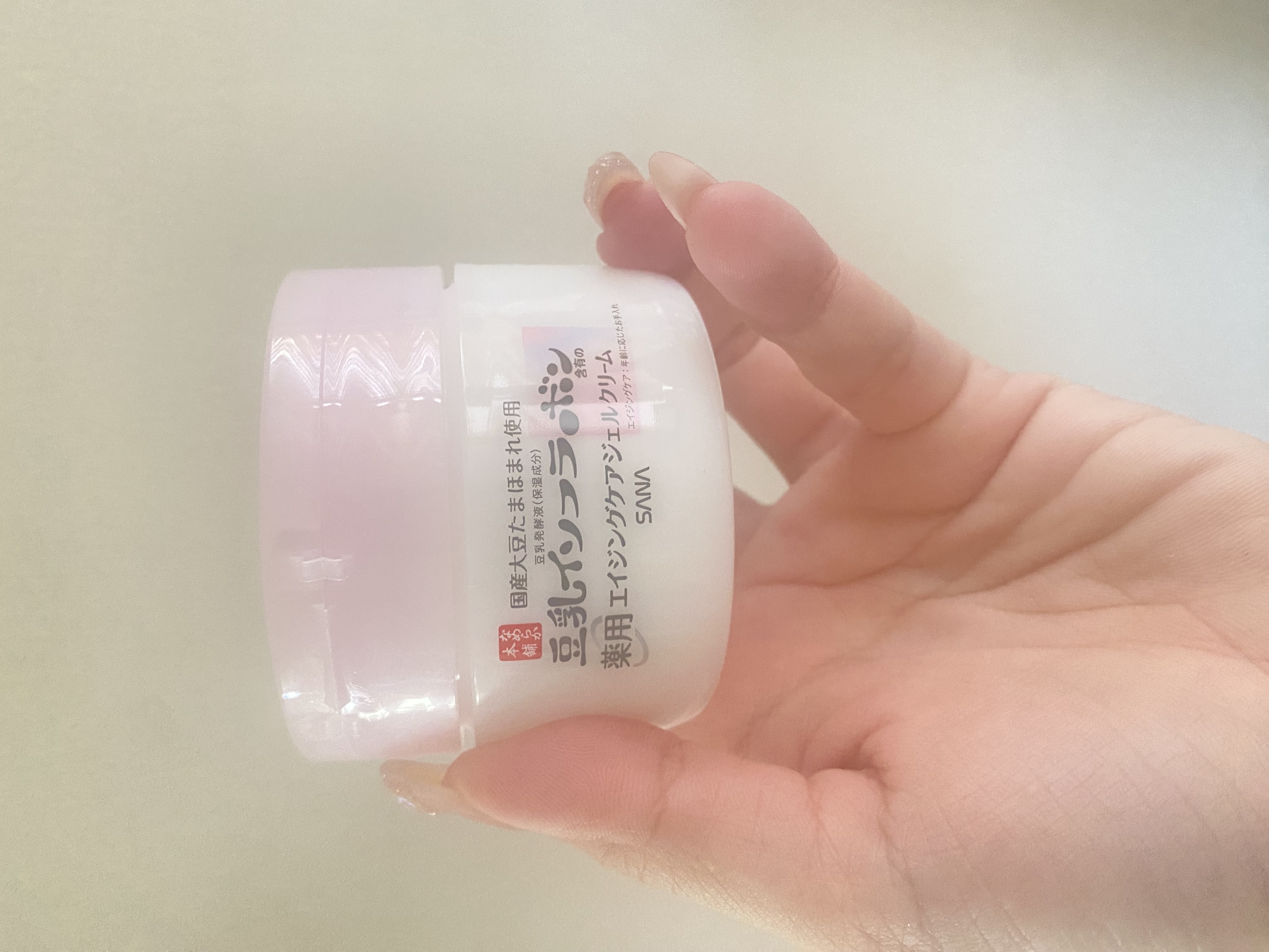 なめらか本舗 薬用リンクルジェルクリーム ホワイト【医薬部外品】 /なめらか本舗/オールインワン化粧品を使ったクチコミ（1枚目）