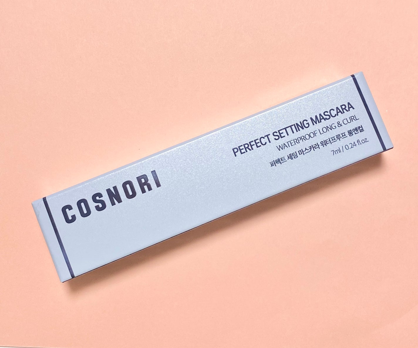 パーフェクトセッティングウォータープルーフマスカラ Long&Curl/COSNORI/マスカラを使ったクチコミ(1枚目)