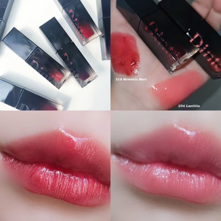 ブラーグロイリップティント 284 メメントモリ/Dinto/リップティントを使ったクチコミ(1枚目)