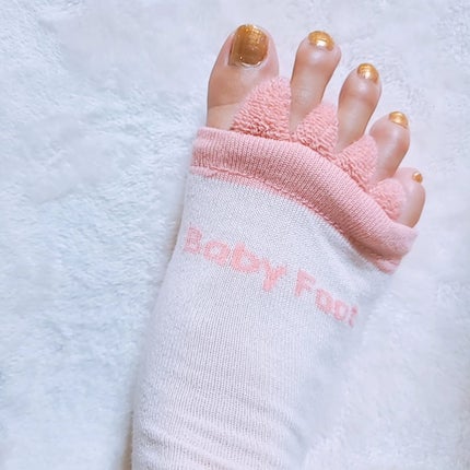 ベビーフット 足裏&足指リフレソックス/ベビーフット/レッグ・フットケアを使ったクチコミ(7枚目)