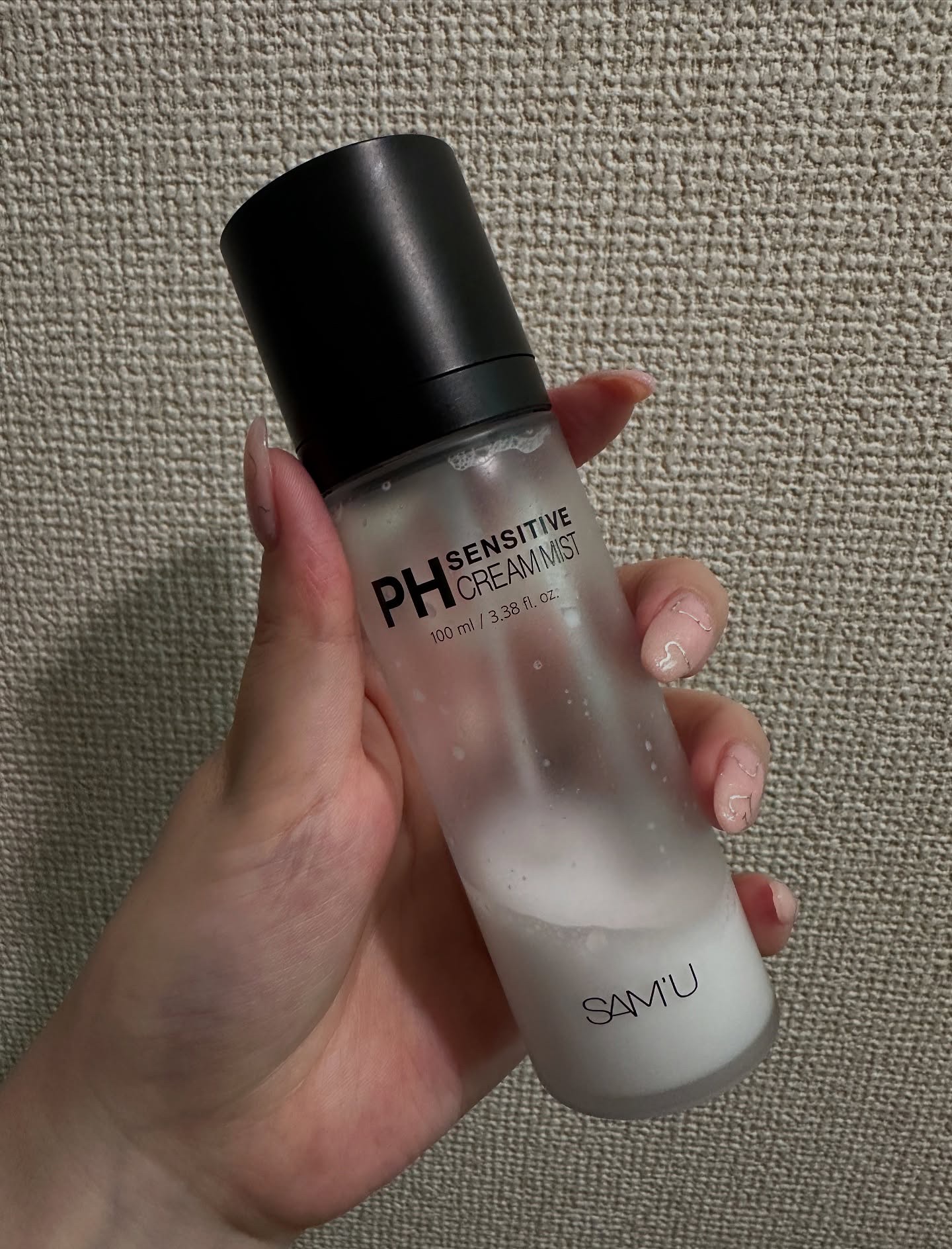 PHセンシティブクリームミスト/SAM'U/ミスト状化粧水を使ったクチコミ（2枚目）