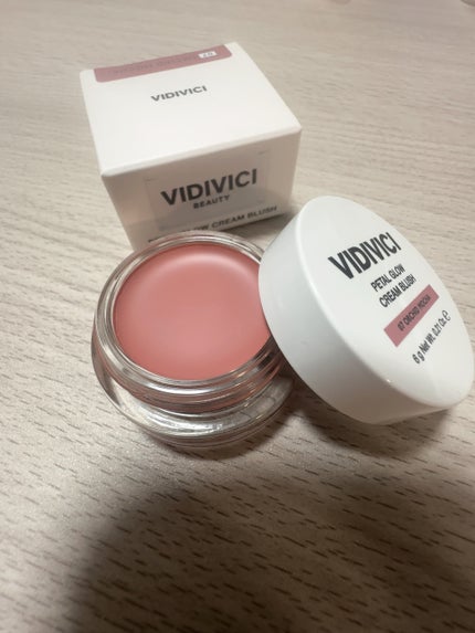 ペタルグロウクリームチーク/VIDIVICI/ジェル・クリームチークを使ったクチコミ(4枚目)