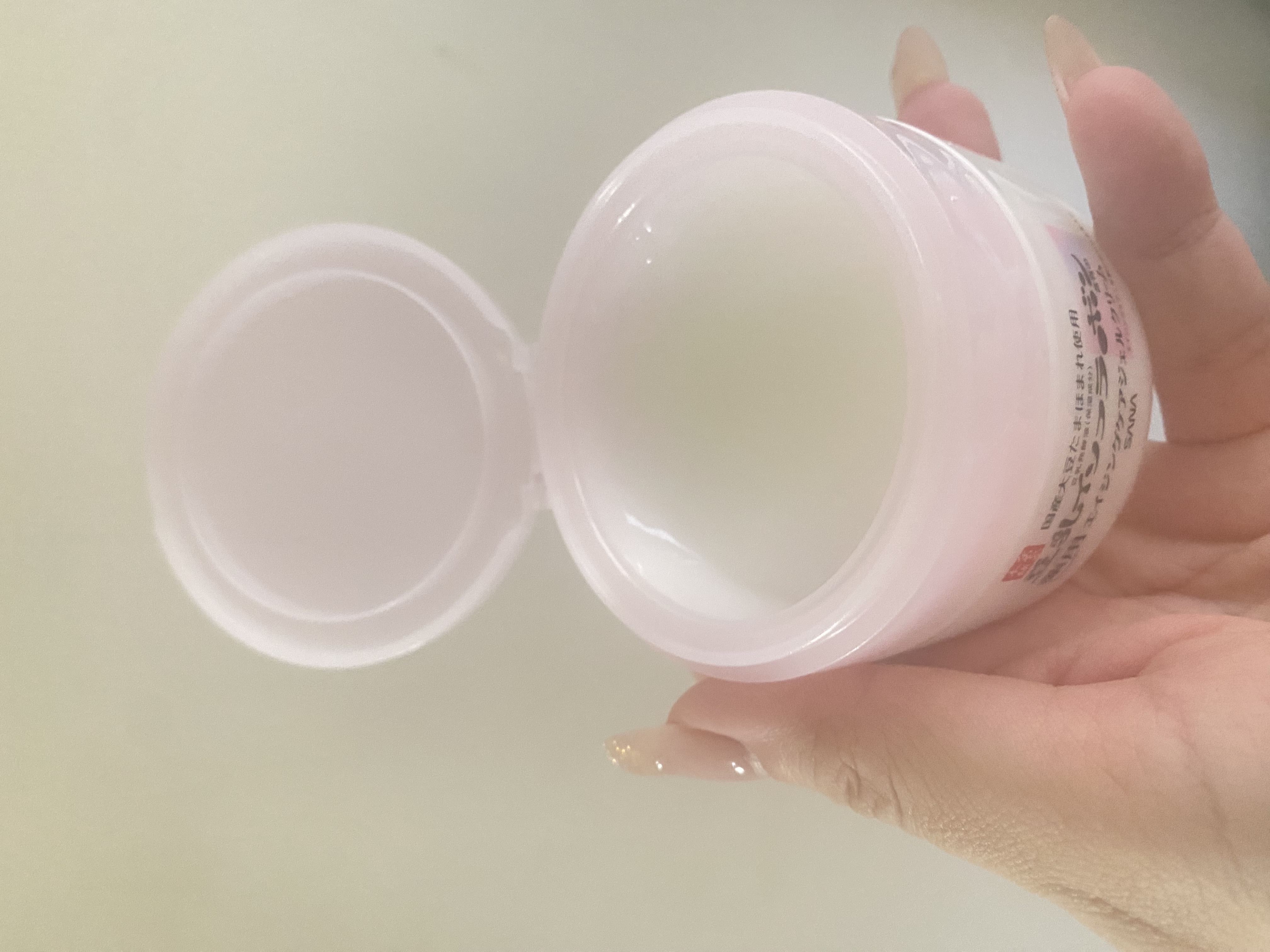 なめらか本舗 薬用リンクルジェルクリーム ホワイト【医薬部外品】 /なめらか本舗/オールインワン化粧品を使ったクチコミ（2枚目）