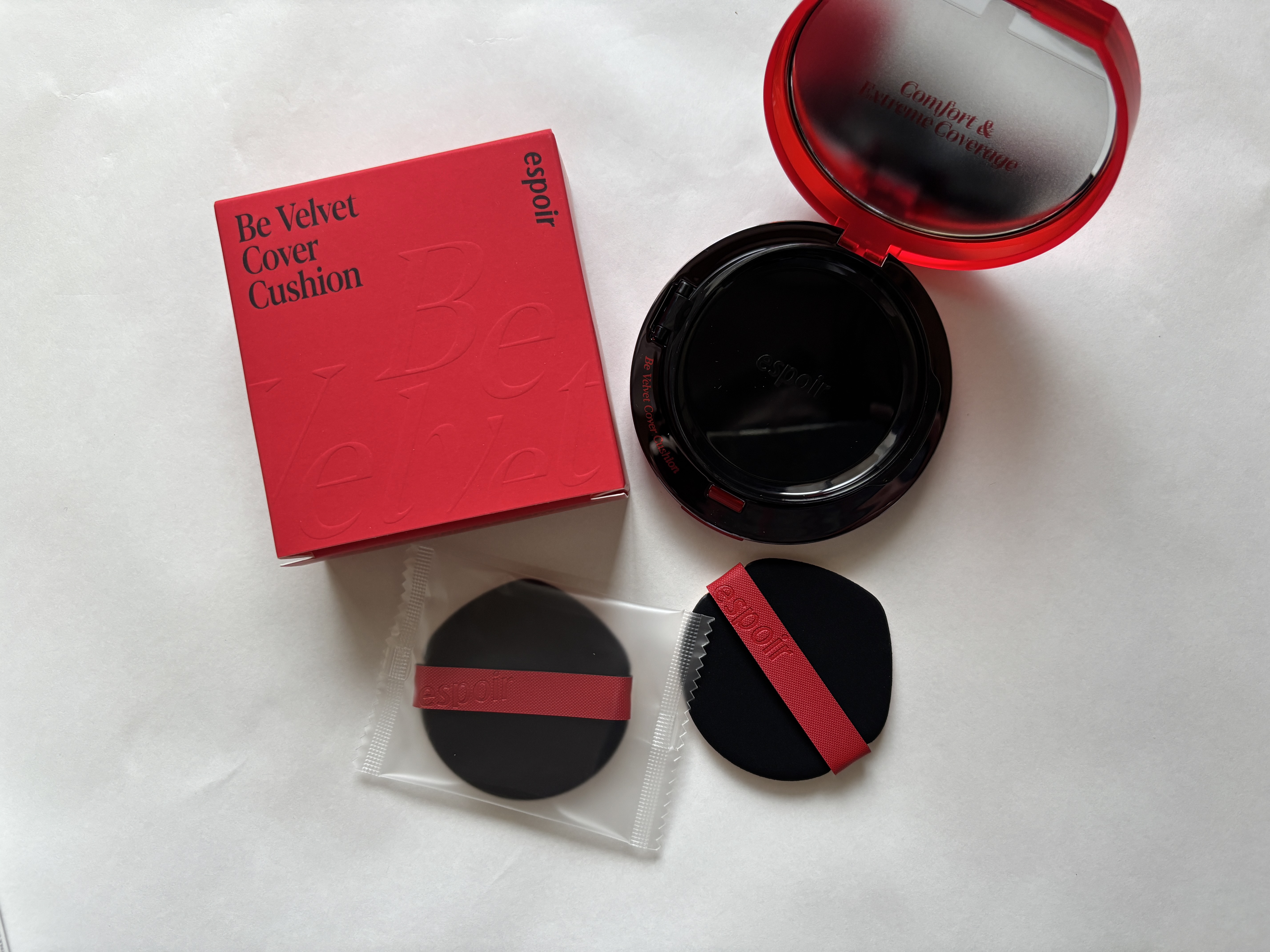 ビーベルベットカバークッション/espoir/クッションファンデーションを使ったクチコミ（1枚目）