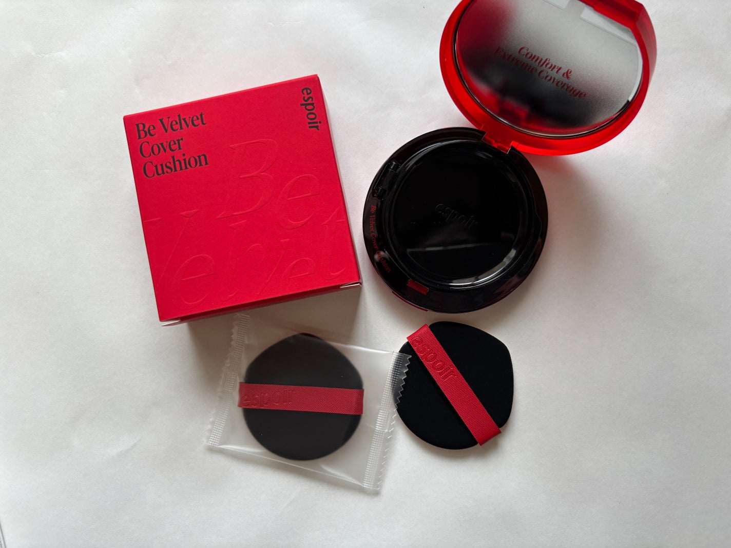ビーベルベットカバークッション/espoir/クッションファンデーションを使ったクチコミ(1枚目)