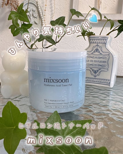 ヒアルロン酸トナーパッド/mixsoon/トナーパッドを使ったクチコミ(1枚目)