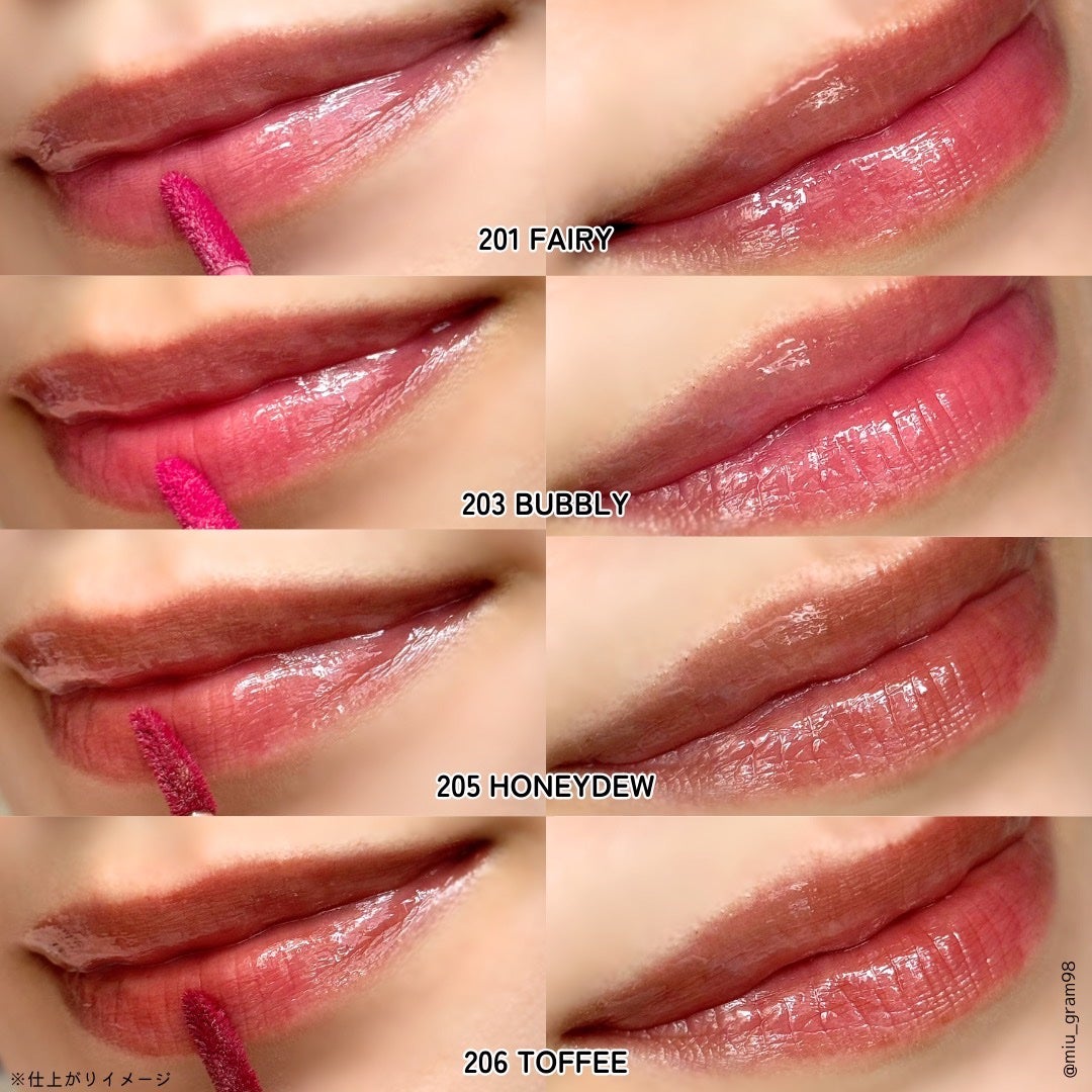 デュー ドロップ ティント/Coralhaze/リップティントを使ったクチコミ(4枚目)