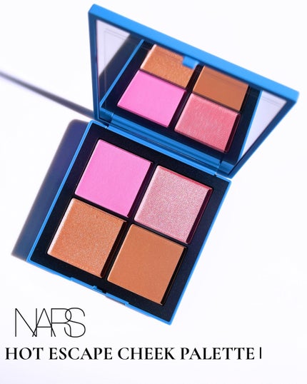 NARS ホットエスケープ チークパレット/NARS/マルチパレットを使ったクチコミ(2枚目)