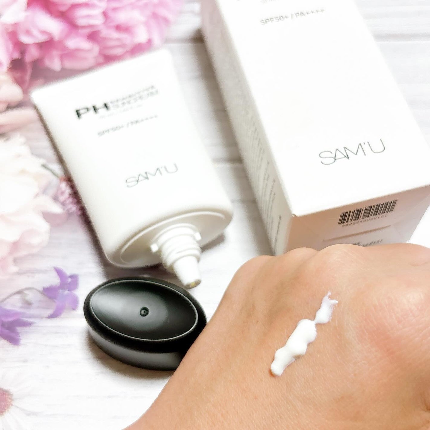 サミュ PHセンシティブサンクリーム/SAM'U/日焼け止めクリームを使ったクチコミ(2枚目)