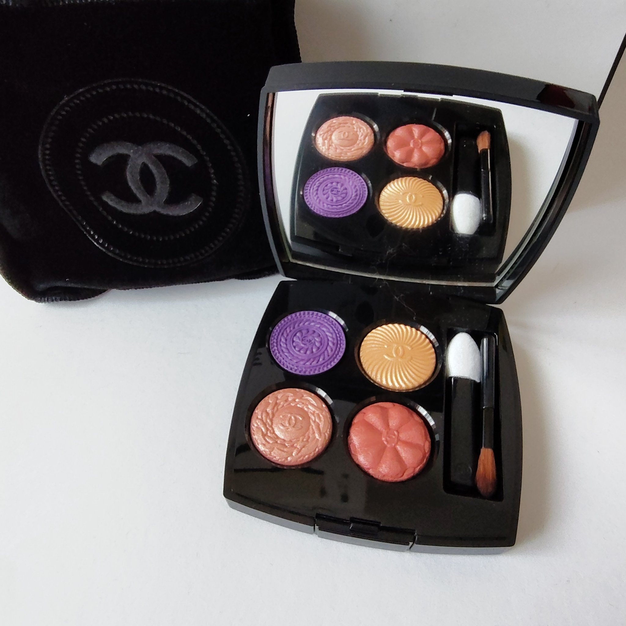 レ キャトル オンブル ブトン/CHANEL/アイシャドウパレットを使ったクチコミ（3枚目）