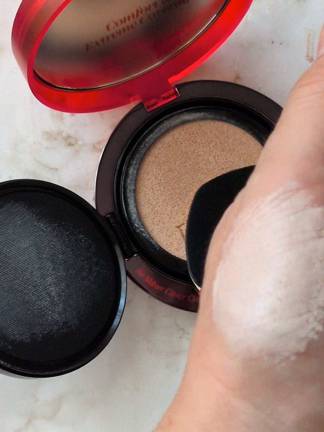 ビーベルベットカバークッション/espoir/クッションファンデーションを使ったクチコミ(3枚目)