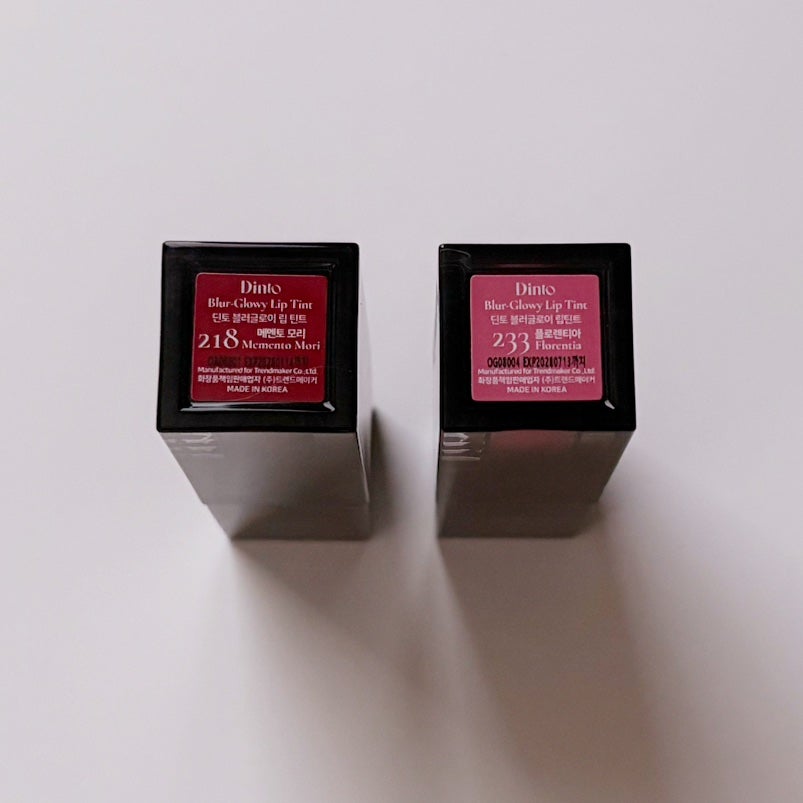 ブラーグロイリップティント/Dinto/リップティントを使ったクチコミ(4枚目)