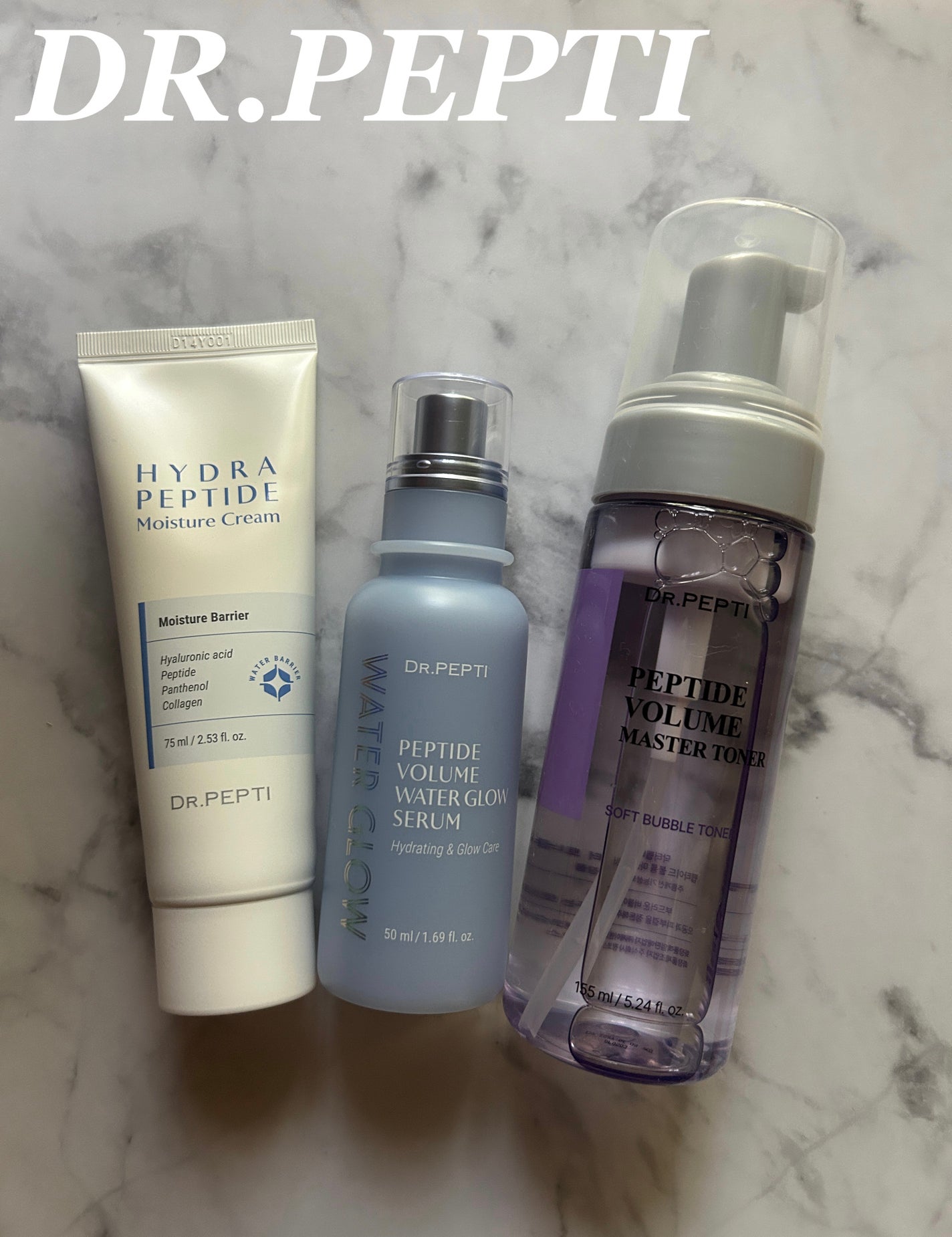 ペプチドボリュームマスタートナー/DR.PEPTI/ブースター・導入液を使ったクチコミ(1枚目)