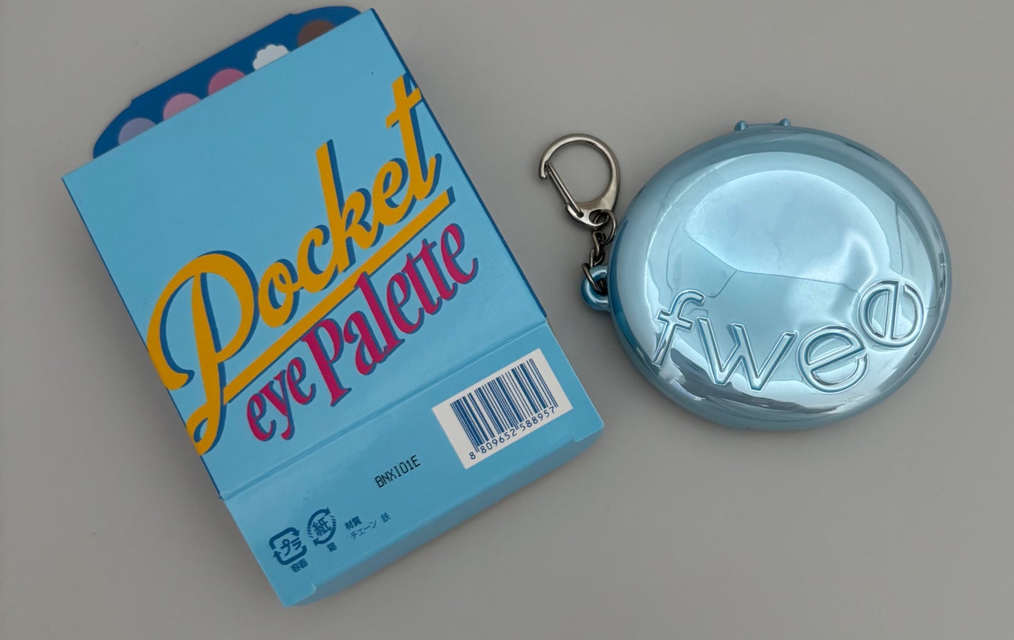 フィー ポケットアイパレット/fwee/アイシャドウパレットを使ったクチコミ(3枚目)