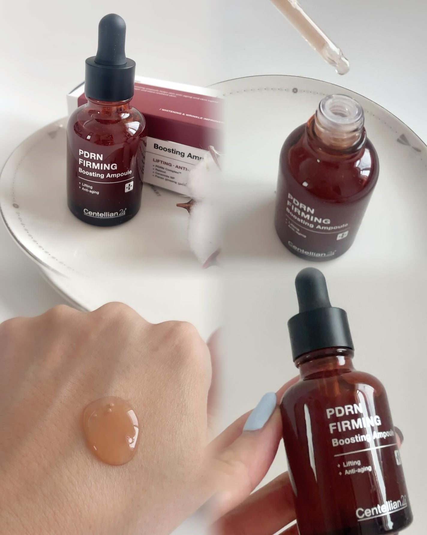 ピーディーアールエヌファーミングブースティングアンプル/センテリアン24/美容液を使ったクチコミ(5枚目)