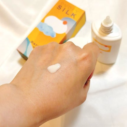 りぃさんのコスメ日記💄 on LIPS 「everySiLKBarrierMilk♡国産まゆ100%を使..」(4枚目)