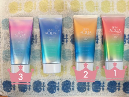 スキンアクア トーンアップUVエッセンス/スキンアクア/日焼け止めクリームを使ったクチコミ(1枚目)