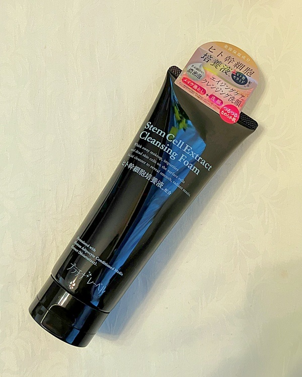 プラチナレーベル ヒト幹細胞エキス(＊1)配合 クレンジング洗顔/プラチナレーベル/洗顔フォームを使ったクチコミ（2枚目）