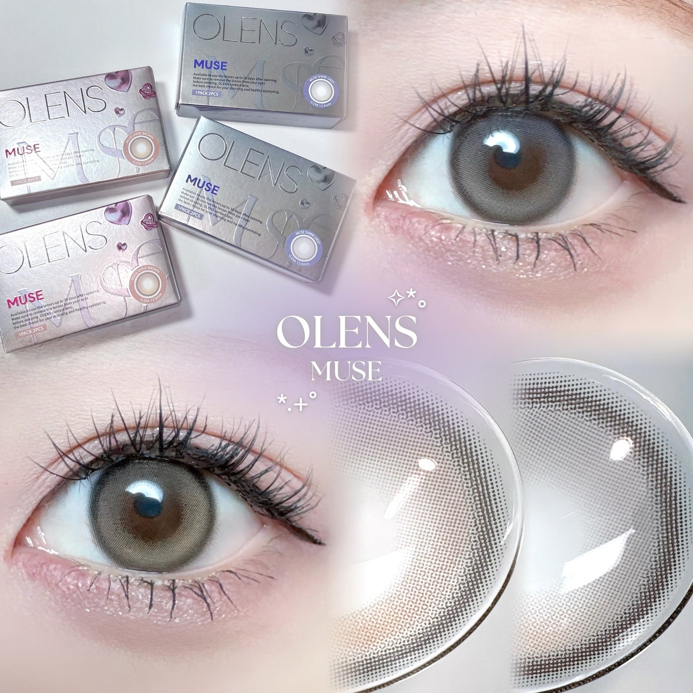 MUSE 1month/OLENS/1ヶ月(1MONTH)カラコンを使ったクチコミ(1枚目)