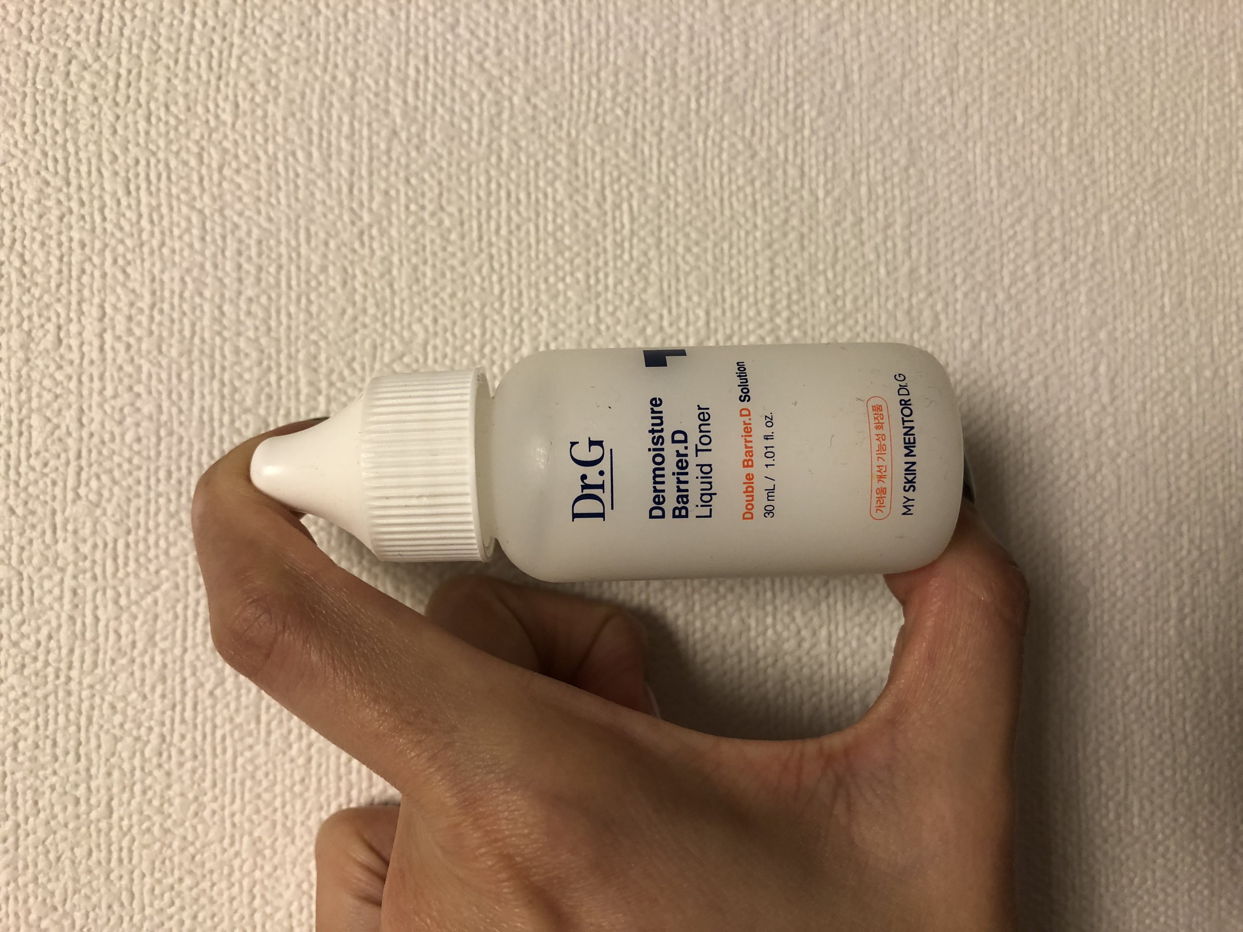 ザモイスチャーバリアDリキッドトナー/Dr.G/化粧水を使ったクチコミ（1枚目）
