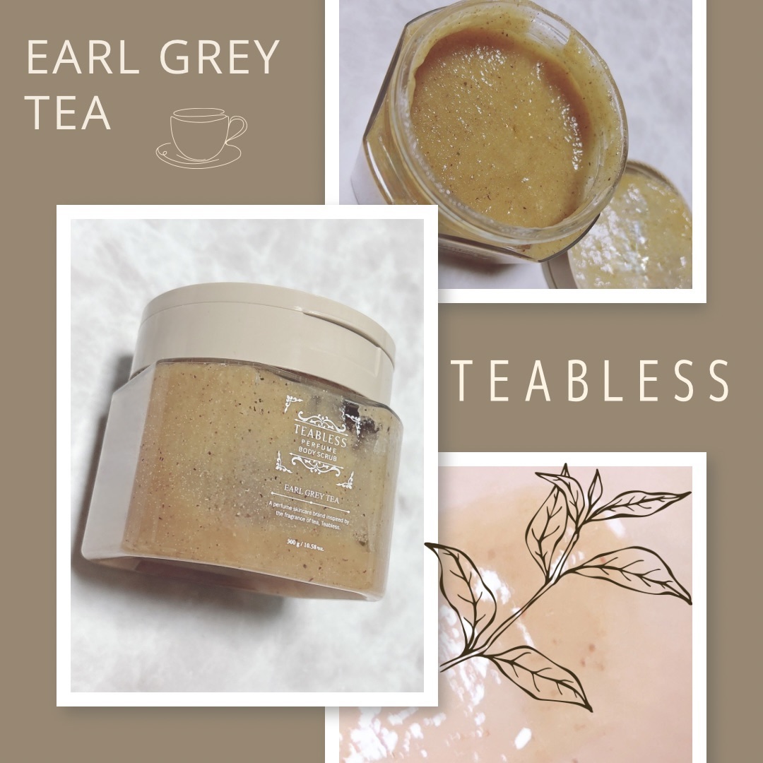 アールグレイティージャム ボディスクラブ/TEABLESS/ボディスクラブを使ったクチコミ（2枚目）
